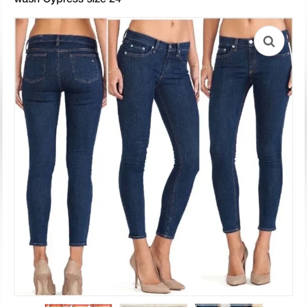 Rag & Bone “Capri” Skinny Jeans